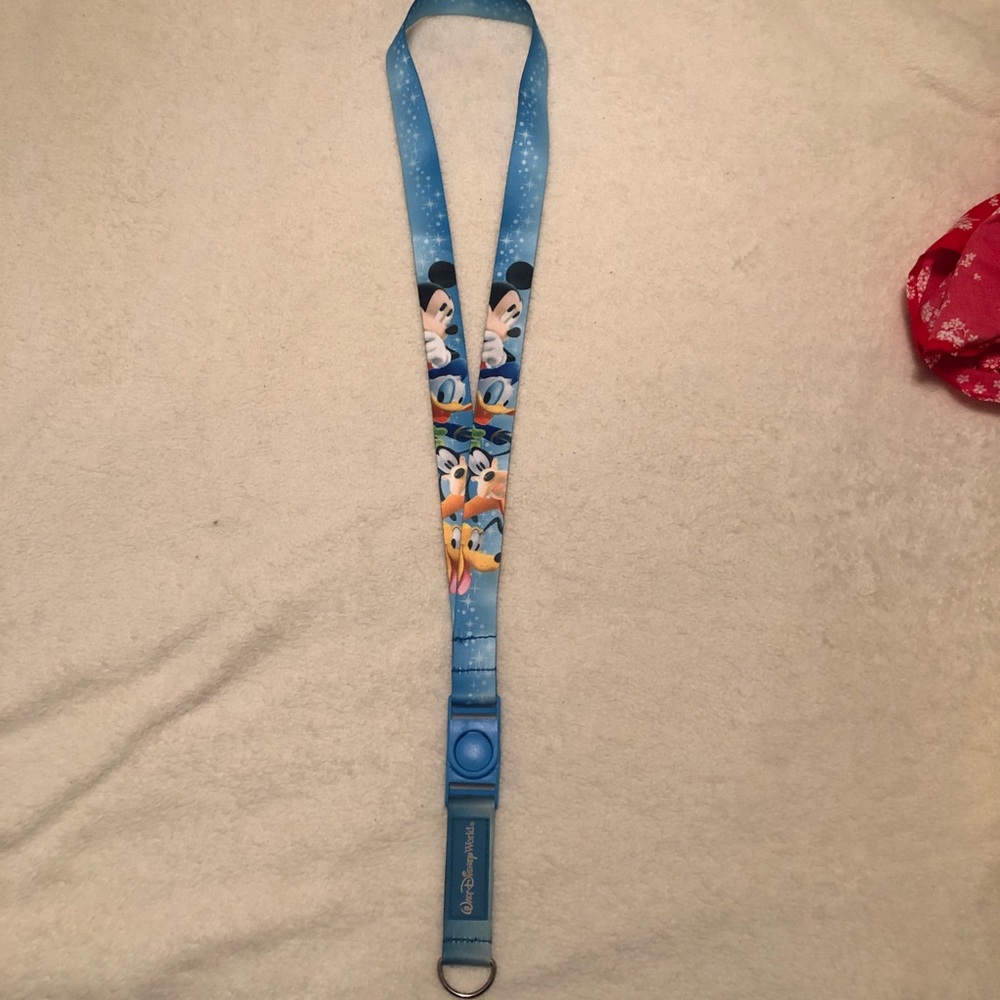 Walt Disney World Pin Lanyard